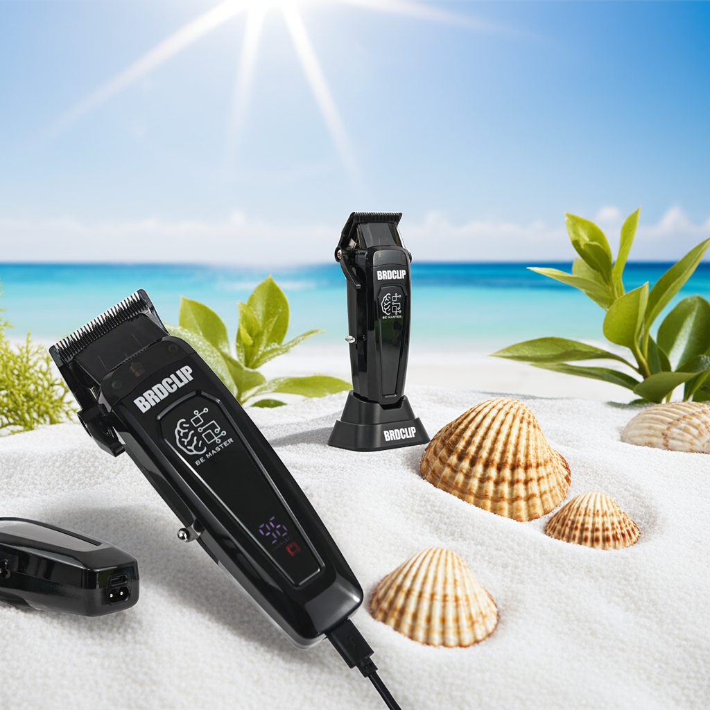 BRDCLIP BRD-106 7500RPM Professional Men's Hair Clipper with Base Charger DLC Hair Cutting Machine Hair Trimmer
