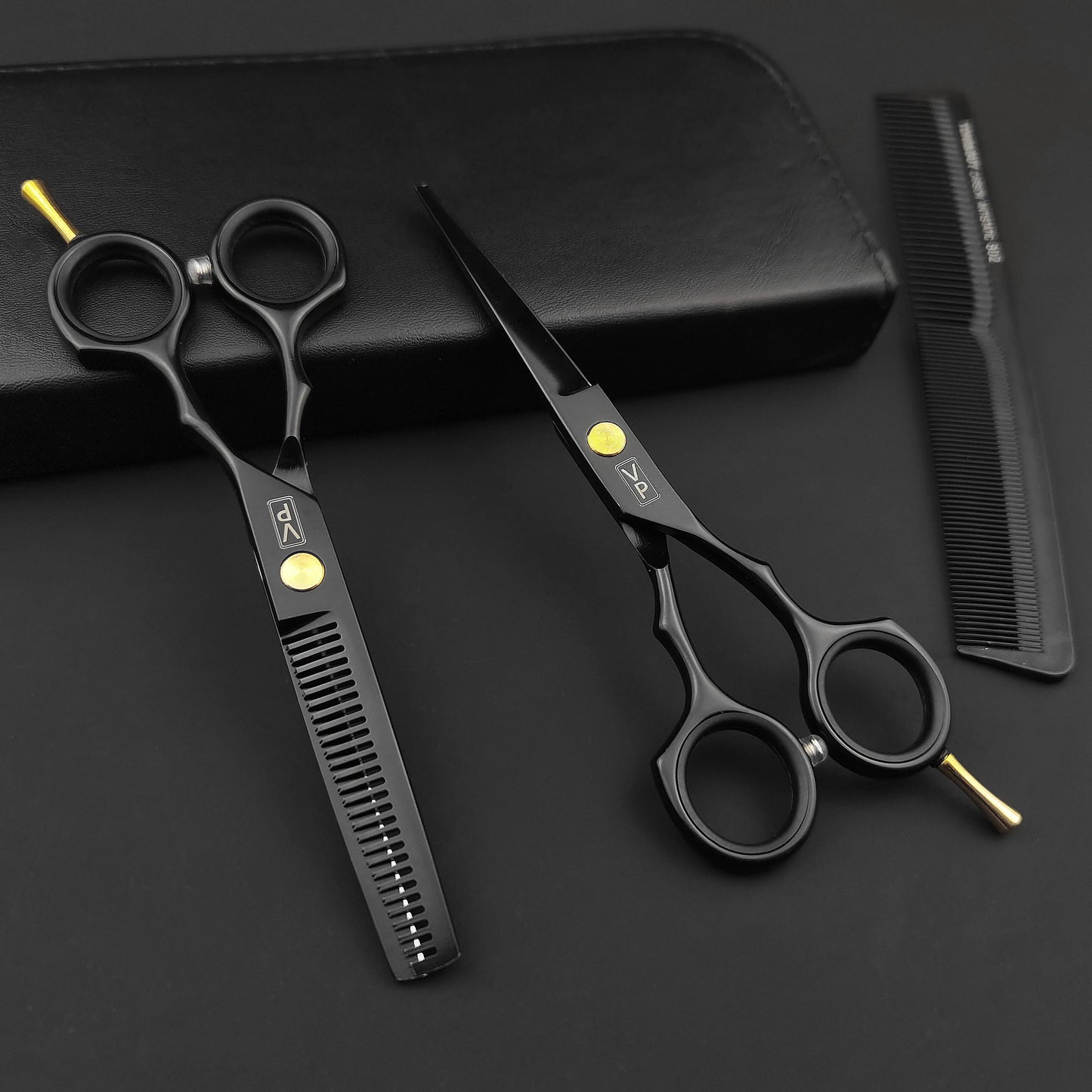 5.5 '' 440c Stainless Steel Scissor Professional Hairdressers Hair Scissors Hair Cutting Salon Hairdressing Thinning Shears Set