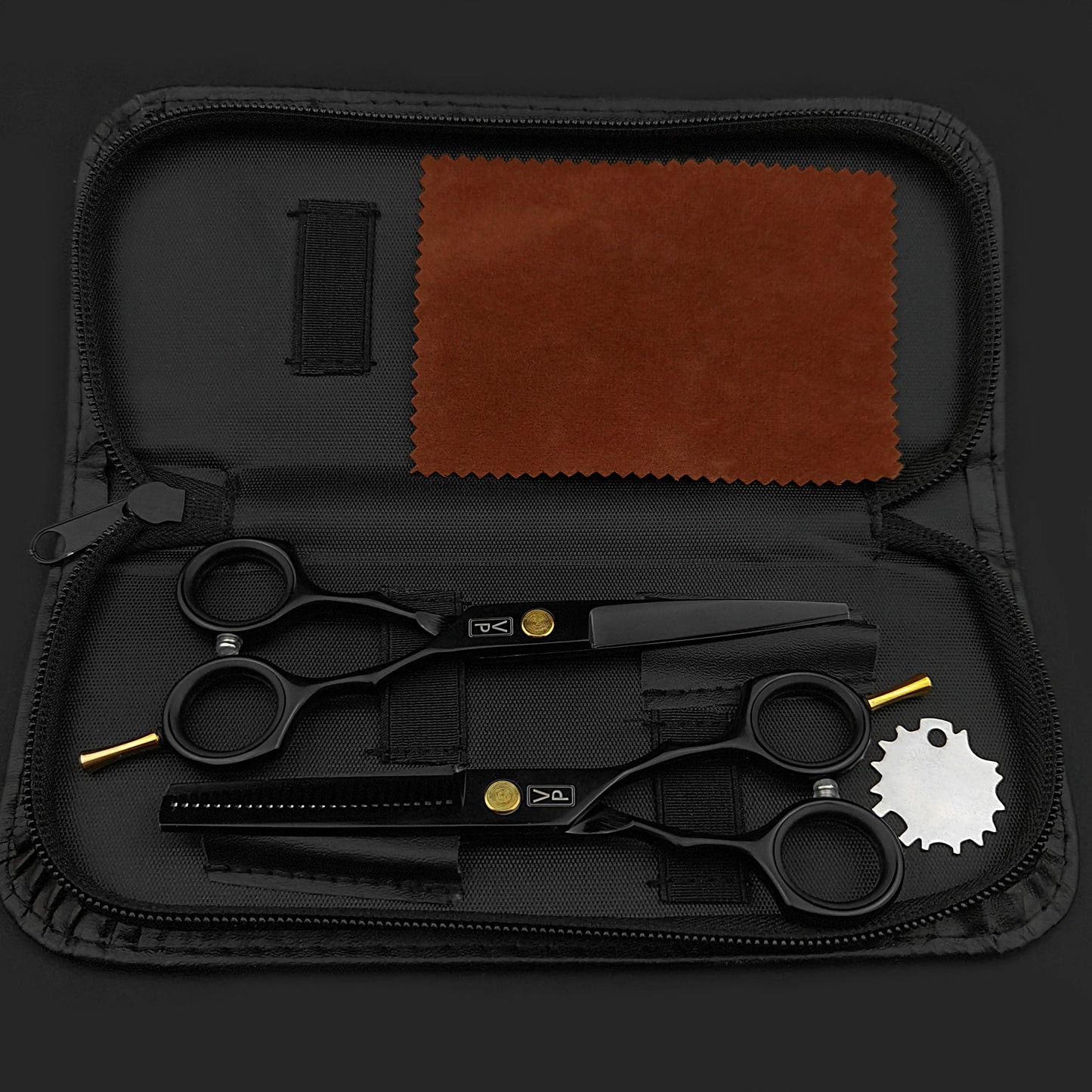 5.5 '' 440c Stainless Steel Scissor Professional Hairdressers Hair Scissors Hair Cutting Salon Hairdressing Thinning Shears Set