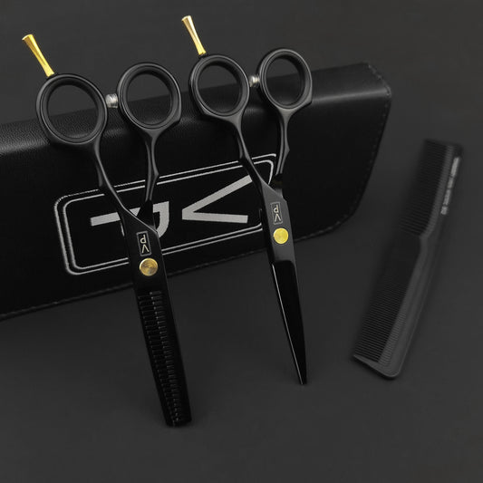 5.5 '' 440c Stainless Steel Scissor Professional Hairdressers Hair Scissors Hair Cutting Salon Hairdressing Thinning Shears Set