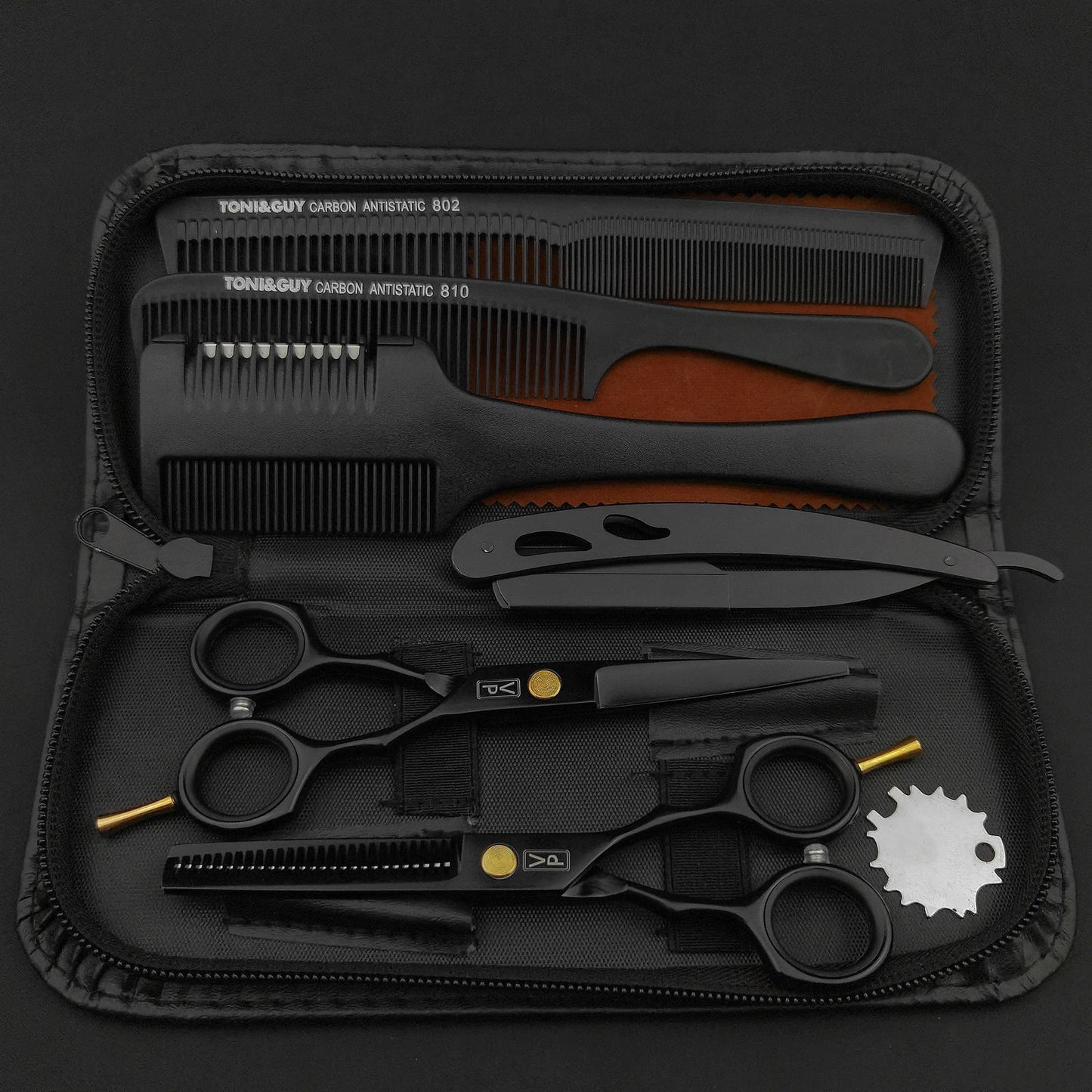 5.5 '' 440c Stainless Steel Scissor Professional Hairdressers Hair Scissors Hair Cutting Salon Hairdressing Thinning Shears Set