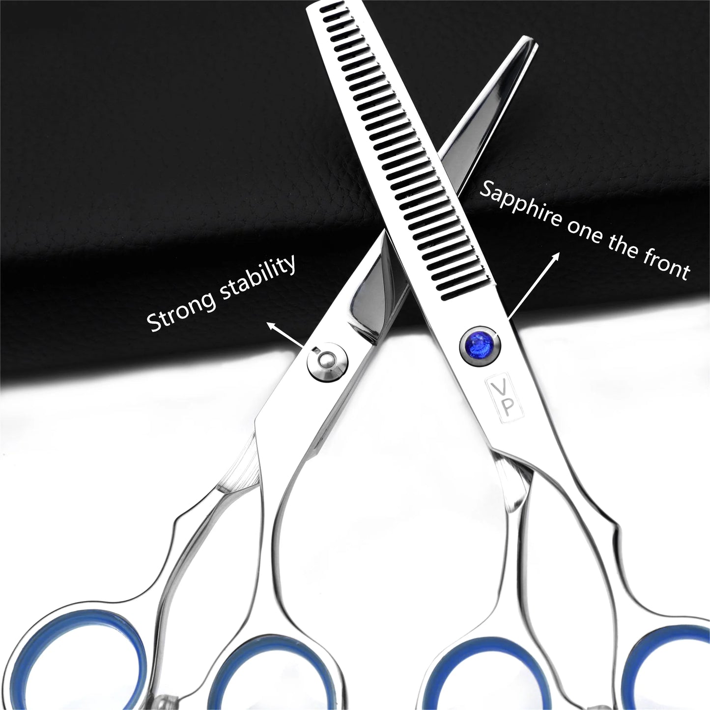 VP 6 inch Cutting Thinning Styling Tool Hair Scissors Stainless Steel Salon Hairdressing Shears Professional Barber Scissors