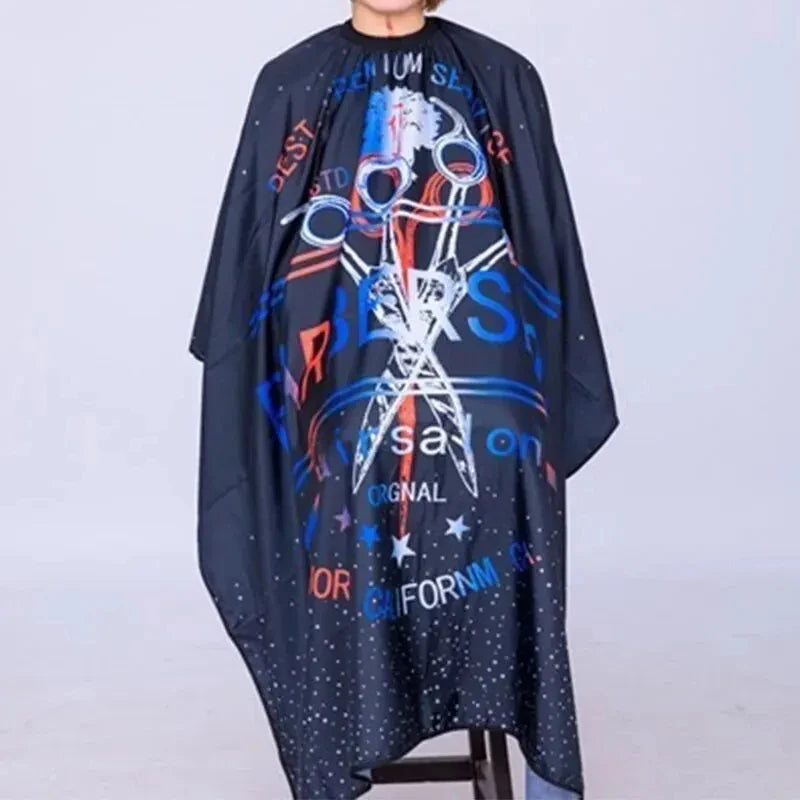 1pcs Barber Cape Waterproof Hairdressing Cape Haircut Gown Cloth For Hair Styling