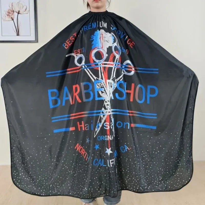 1pcs Barber Cape Waterproof Hairdressing Cape Haircut Gown Cloth For Hair Styling