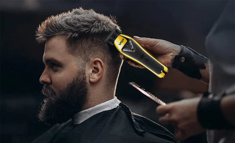 VGR Hair Trimmer Professional Barber Clippers 10000 RPM Hair Cutting Machine Vector Motor Trimmers Haircut Trimmer for Men V-994