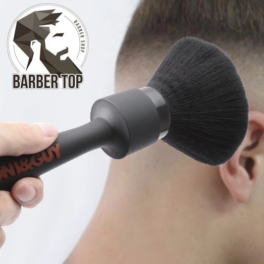 Soft Hair Cleaning Brush for Barbershop – Salon Haircut Tool for Neck, Face & Makeup, Sweeping Brush for Hair Removal