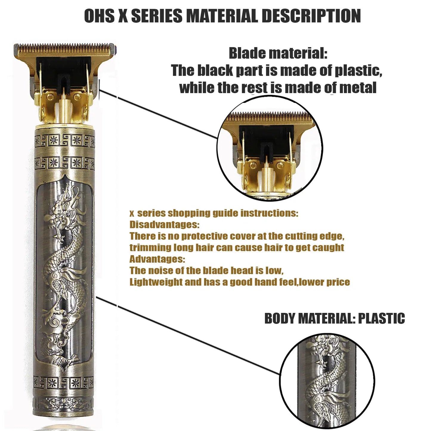 T9 Hair Clipper and Trimmer for Men – Professional Electric Machine for Beard Repair, Body and Hair Shaving, 0mm Haircut Machine.