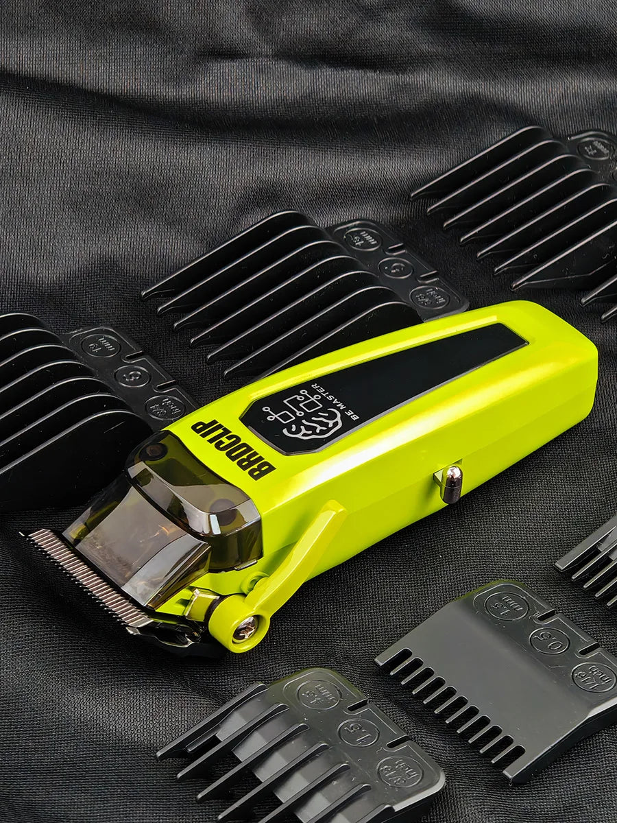 BRDCLIP BRD-106 7500RPM Professional Men's Hair Clipper with Base Charger DLC Hair Cutting Machine Hair Trimmer