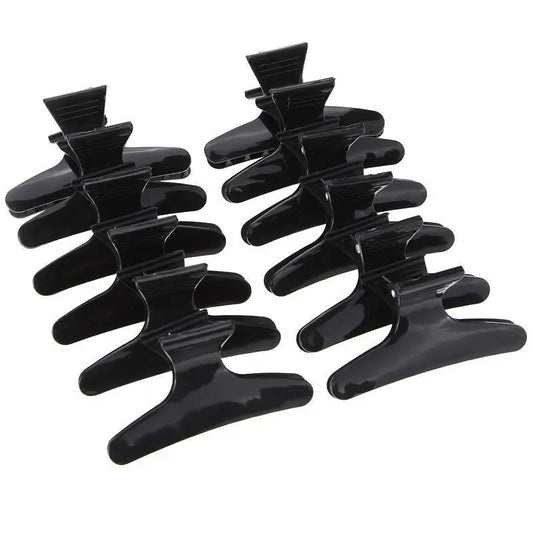 12 professional butterfly hair clips, fashionable hair clips, used for hair styling, suitable for women to use