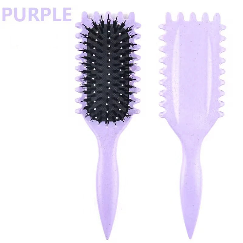 1PCS Curly Hair Definition Styling Brush Wrinkle Removal Hair Brush Entangled Wet Curly Hair Comb Styling Curly Hair Tool