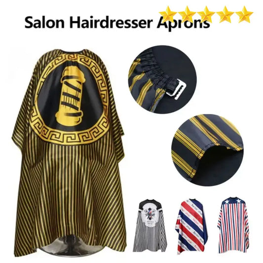 【Hot sales】Hairdressing Apron Hair Cutting Cape Gown Salon Barber Hair Cutting Dye Hair Apron Salon Styling Cloth Hair