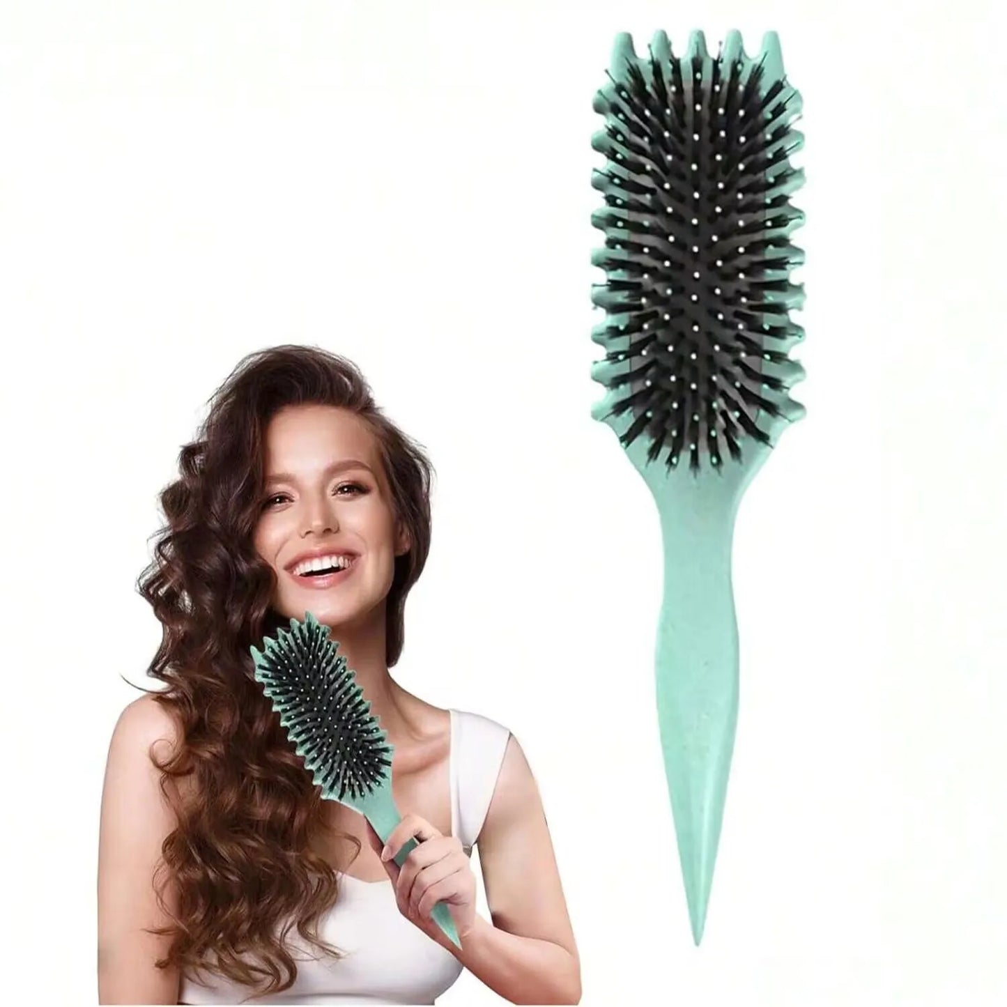 1PCS Curly Hair Definition Styling Brush Wrinkle Removal Hair Brush Entangled Wet Curly Hair Comb Styling Curly Hair Tool